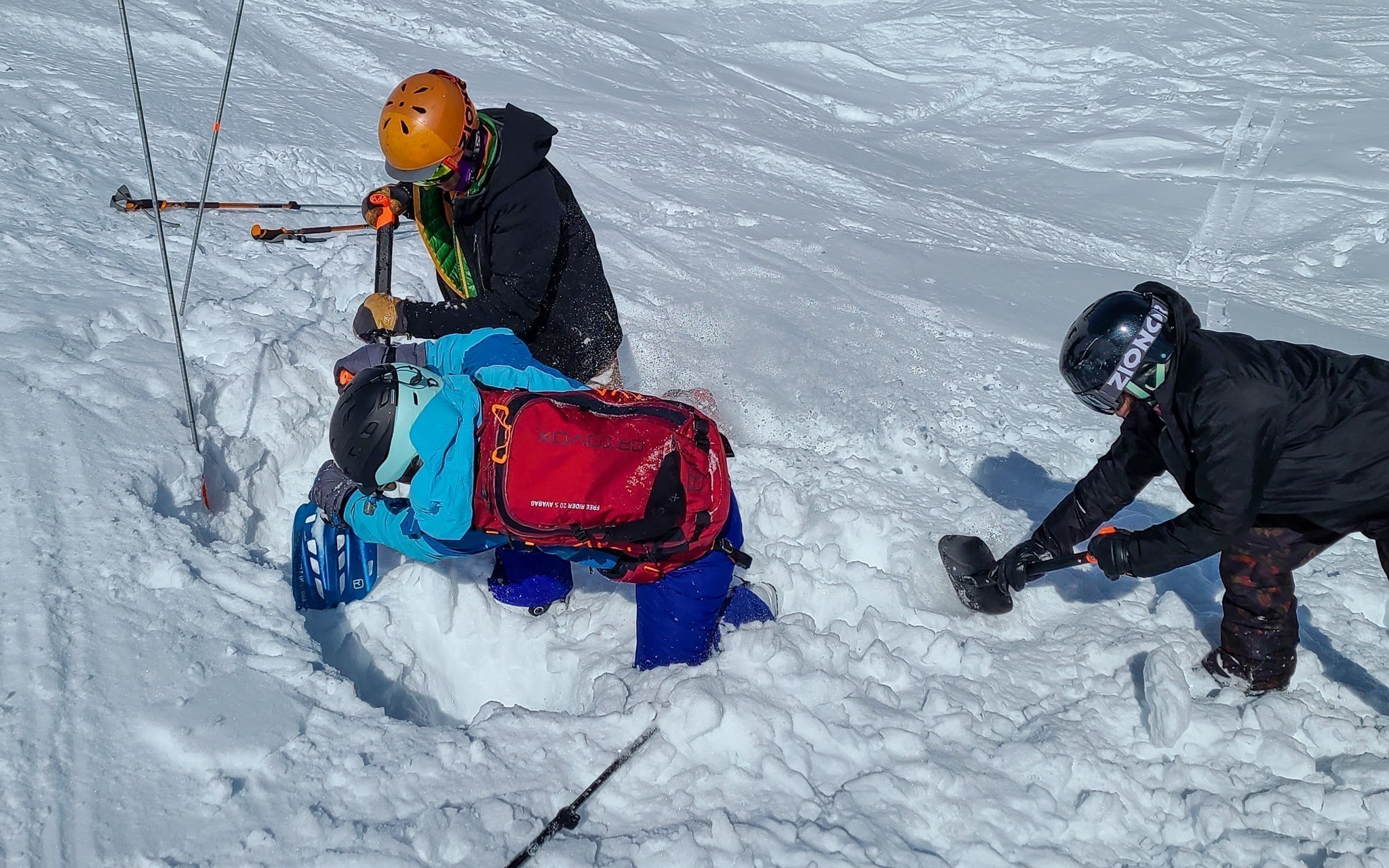 What to Expect in an Avalanche Rescue Course | Blackbird Guides ...