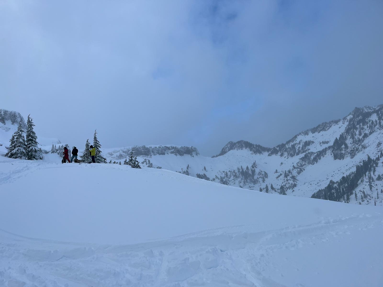Mt Baker backcountry ski conditions in early december
