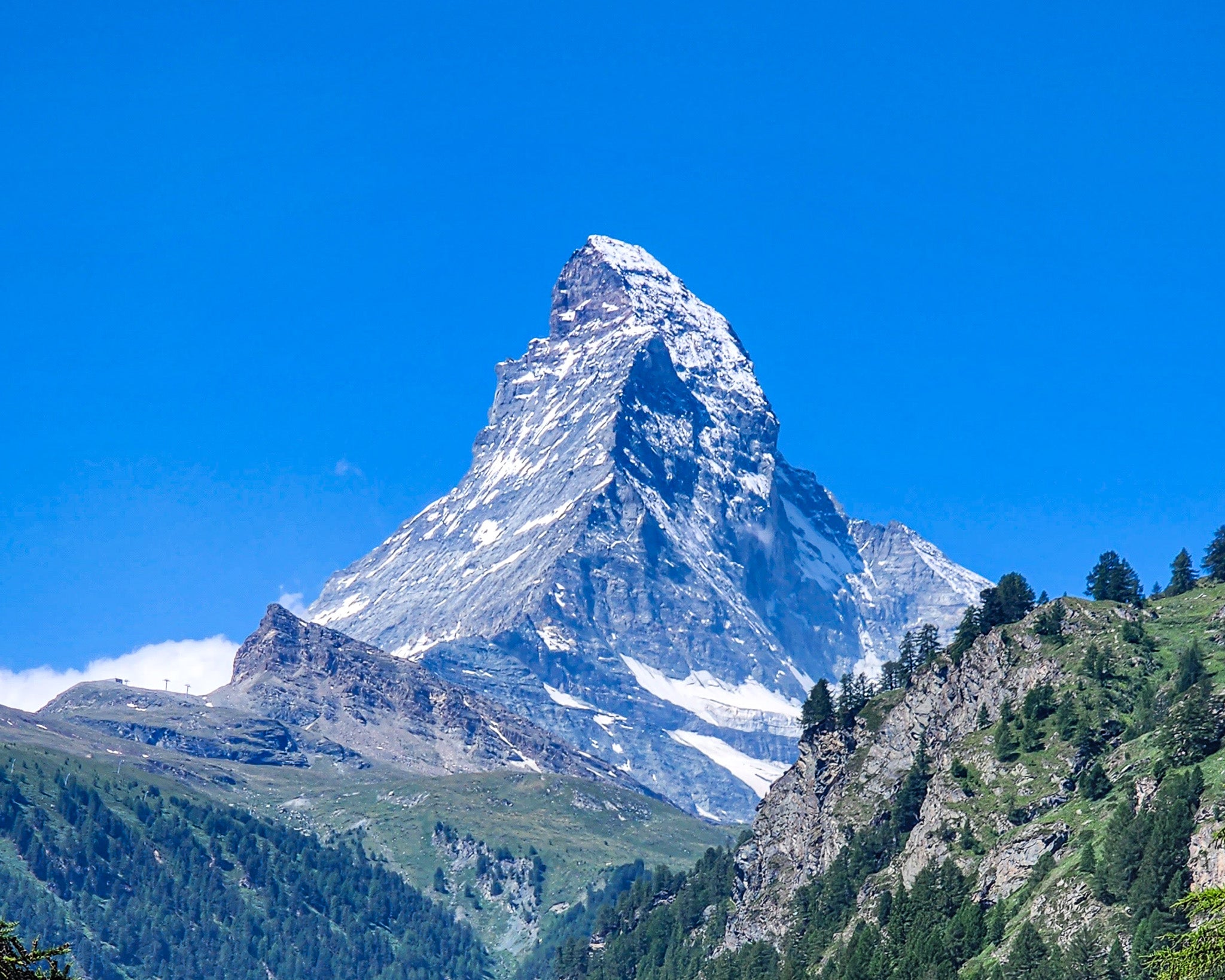 Solo Summit of the Matterhorn via Hornli Ridge