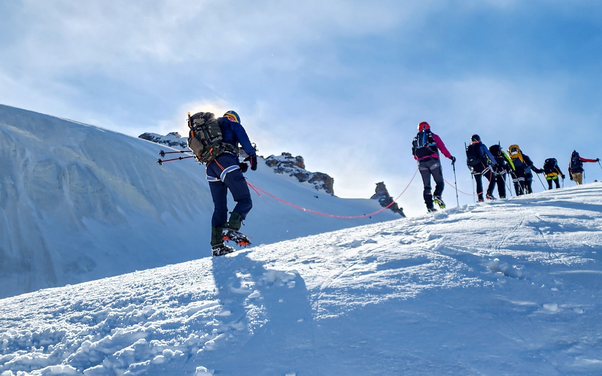 Climbing the Normal Route on Gran Paradiso | Blackbird MTN Guides
