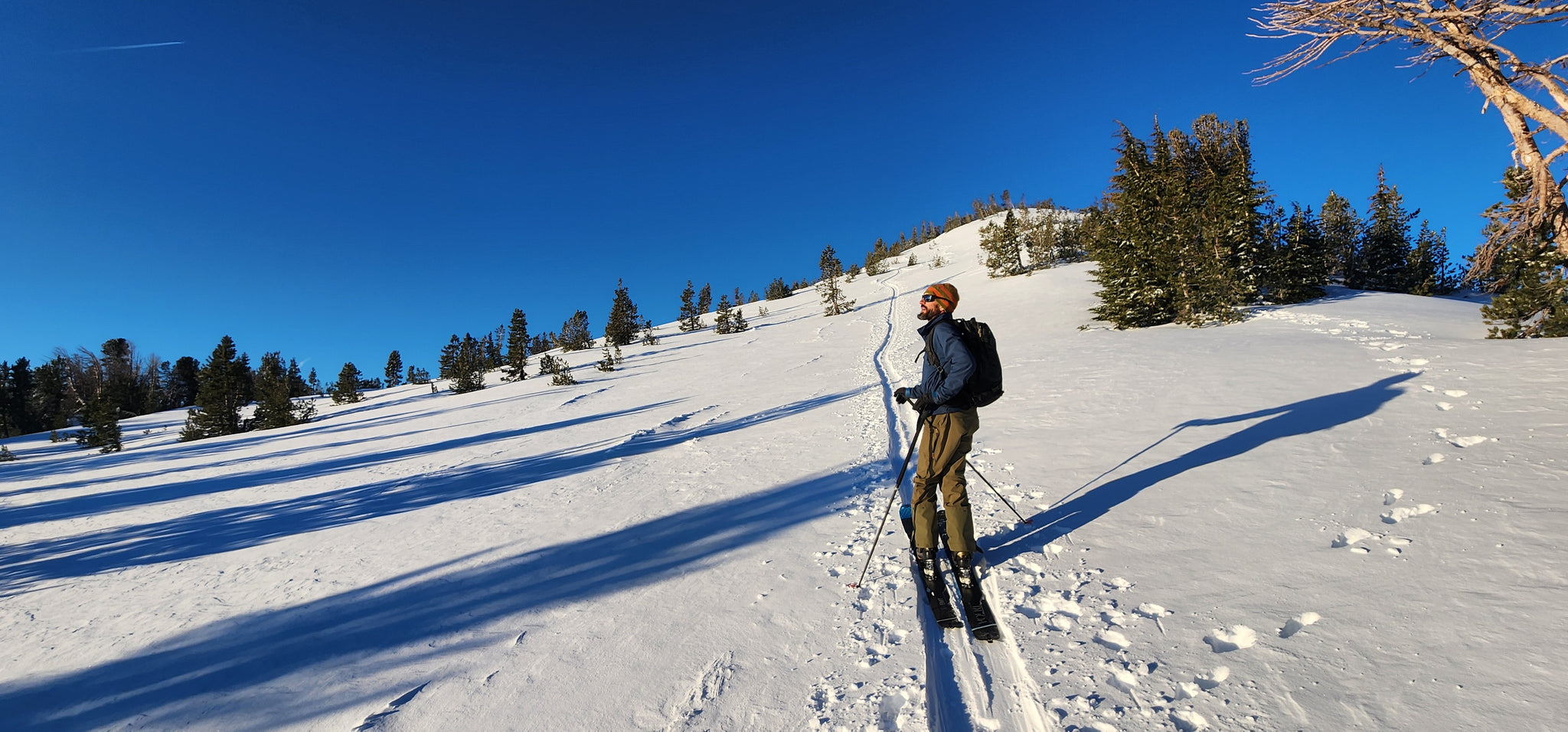 Backcountry skiing in North Lake Tahoe