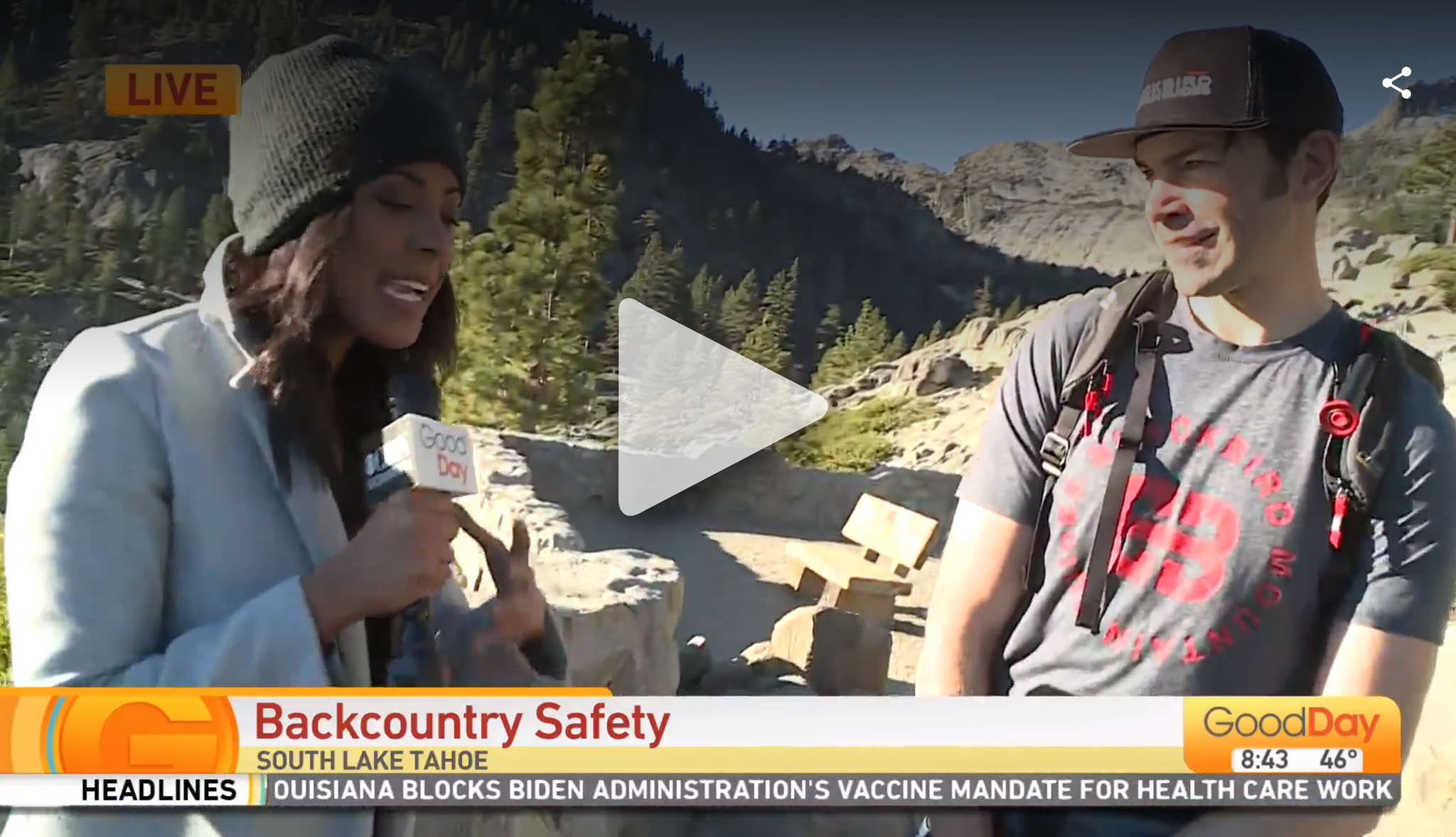 Tahoe Backcountry Safety Awareness Week 2021