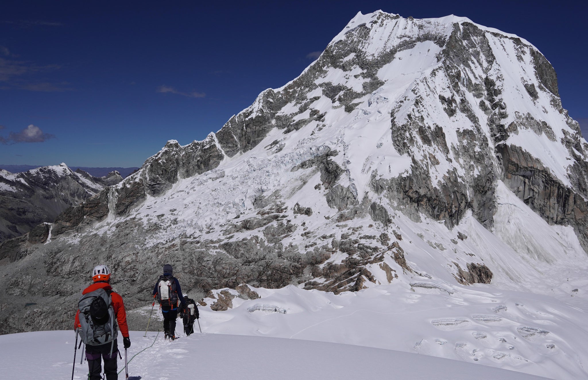 The Ishinca Traverse: Peak 3 of 4, Cordillera Blanca