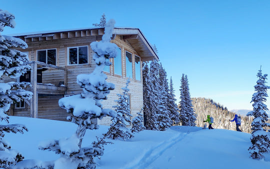 The LQ Outpost guided backcountry ski lodge in British Columbia is one of the most comfortable lodges in BC